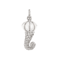 Charm Chantecler Donna corno in Oro Diamante 2.65 Ct 43768 - 43768